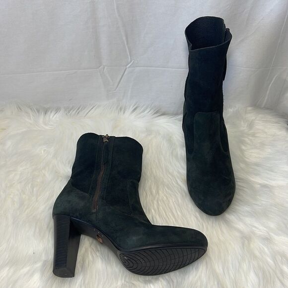 UGG Athena Leather/Suede Zip Boots Style S/N 1008701 Sz 9.5 - Picture 3 of 9